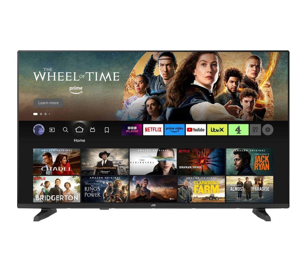 JVC LT-43CF330 Fire TV  Smart Full HD HDR LED TV with Amazon Alexa, Black