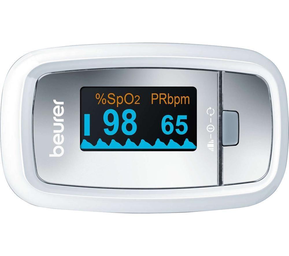 BEURER PO 30 Pulse Oximeter - White & Grey image number 2 of 3