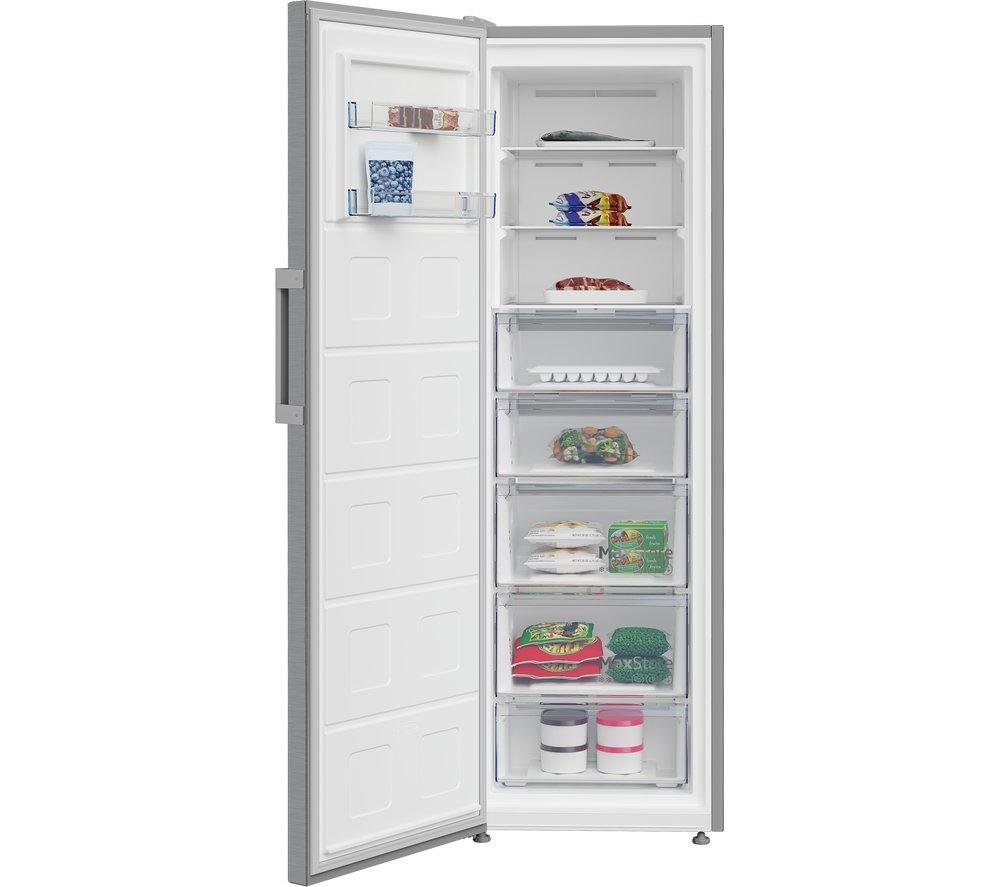 BEKO Pro FNP4686PS Tall Freezer - Stainless Steel image number 3 of 14
