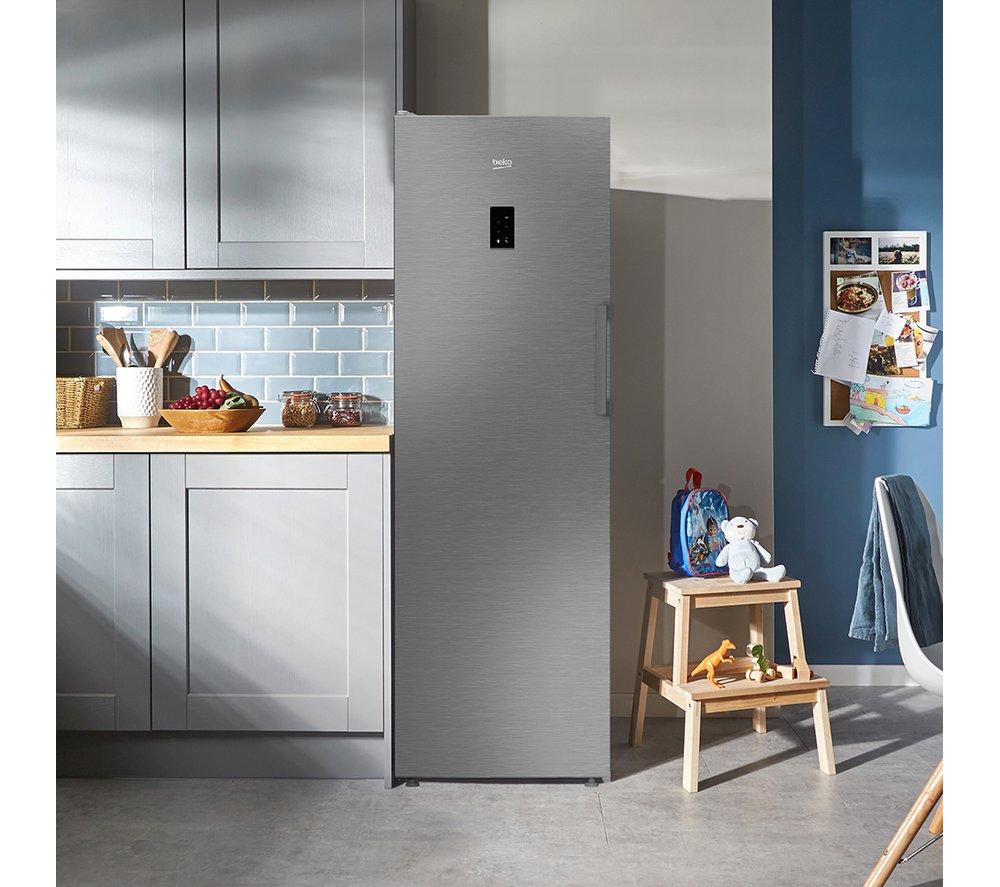 BEKO Pro FNP4686PS Tall Freezer - Stainless Steel image number 12 of 14