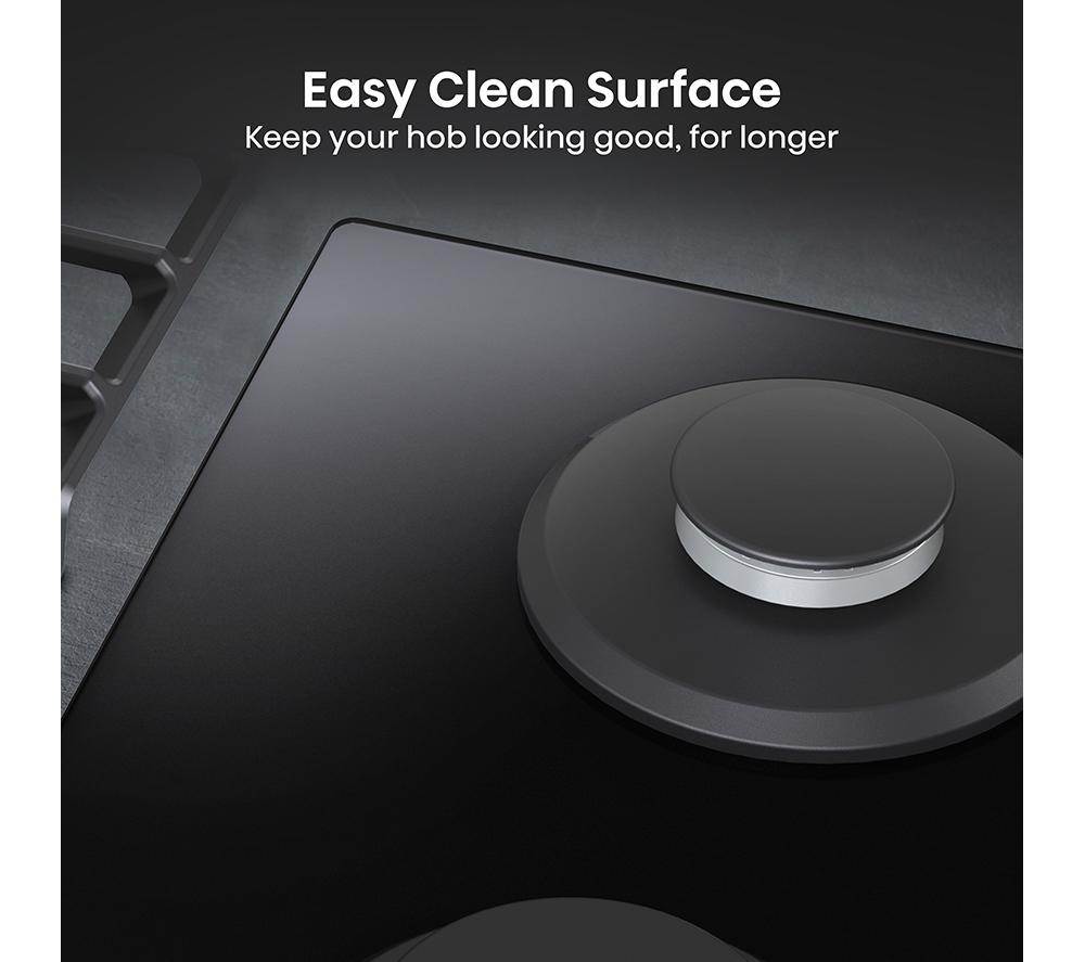 HISENSE GG773B 75 cm Gas Hob - Black image number 8 of 15