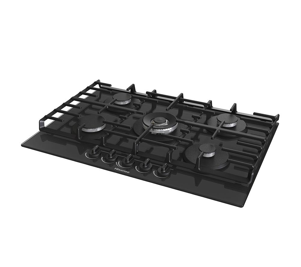 HISENSE GG773B 75 cm Gas Hob - Black image number 12 of 15