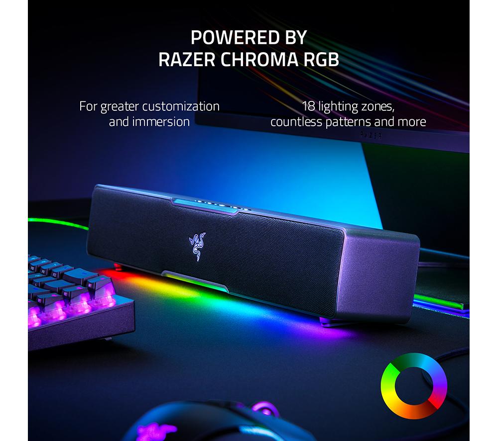 RAZER Leviathan V2 X 2.0 PC Soundbar - Black image number 6 of 9