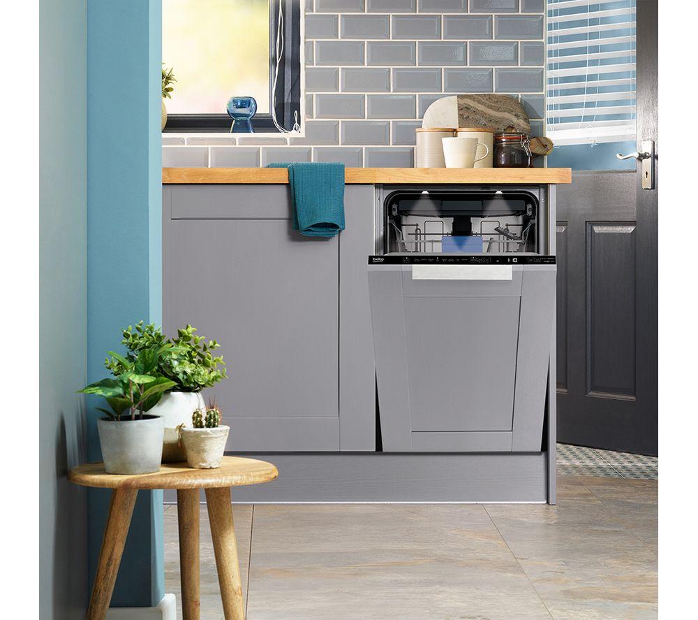 BEKO Pro HygieneIntense BDIS38040Q Slimline Fully Integrated Dishwasher image number 12 of 14