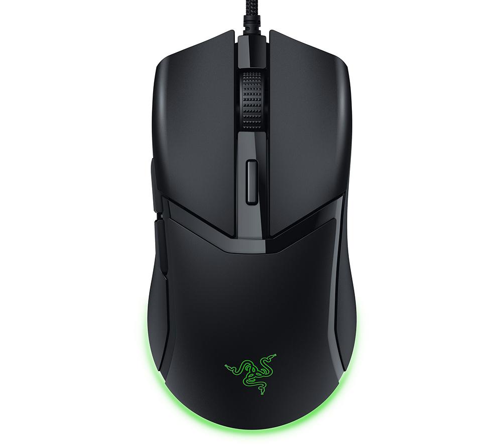 Razer Cobra - Lightweight Wired Gaming Mouse Chroma RGB (57g Lightweight Design, Optical Mouse Switches Gen-3, Chroma Lighting with Gradient Underglow, Precise Sensor Adjustments) Black