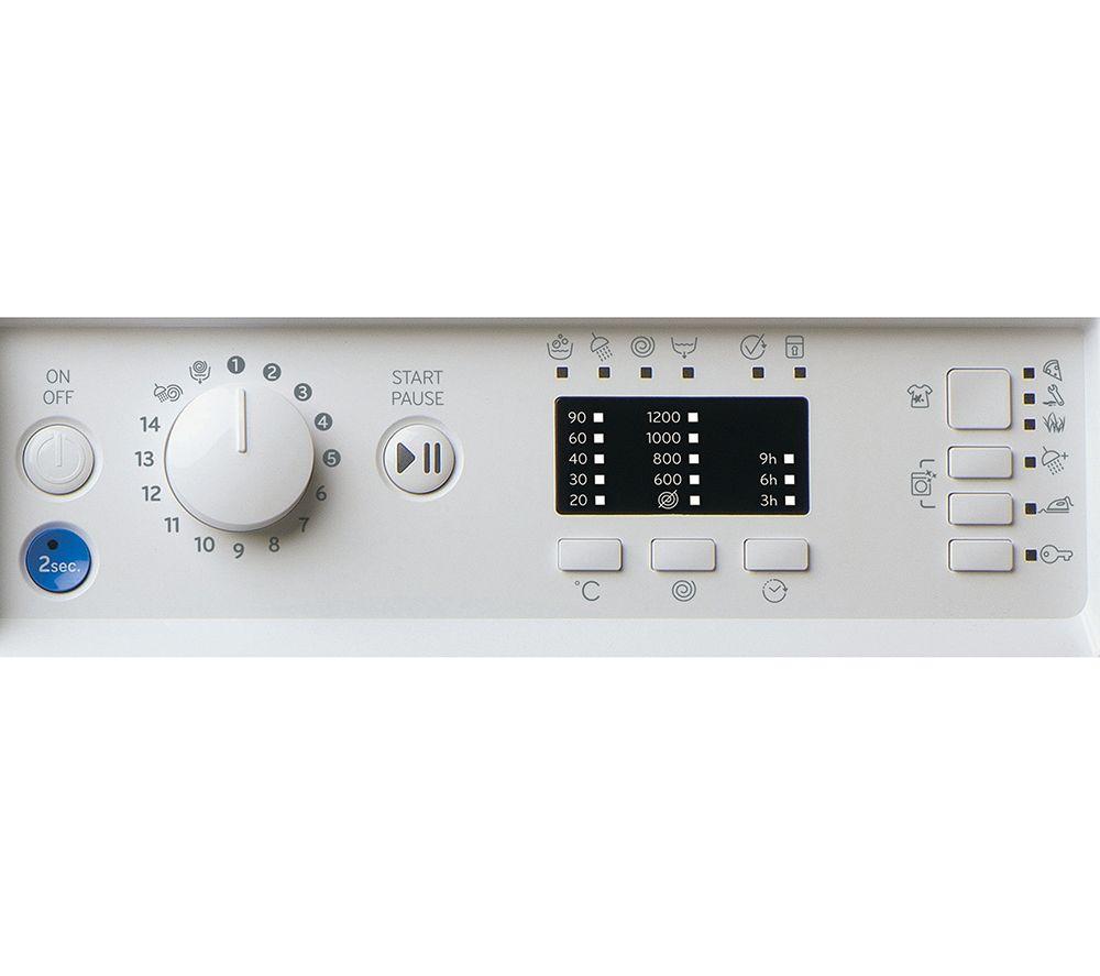 INDESIT BI WMIL 91485 UK Integrated 9 kg 1400 Spin Washing Machine image number 5 of 13