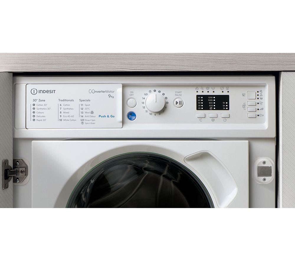 INDESIT BI WMIL 91485 UK Integrated 9 kg 1400 Spin Washing Machine image number 12 of 13