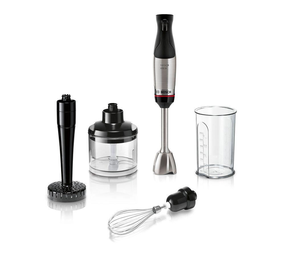 BOSCH Ergomaster 3 in 1 Pressure Controlled Speed Hand Blender MSM6M623GB - Black