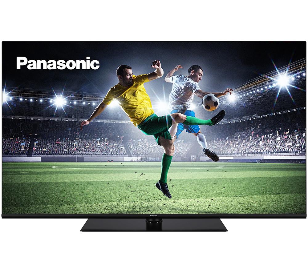 55" PANASONIC TX-55MZ800B  Smart 4K Ultra HD HDR OLED TV with Google Assistant, Black