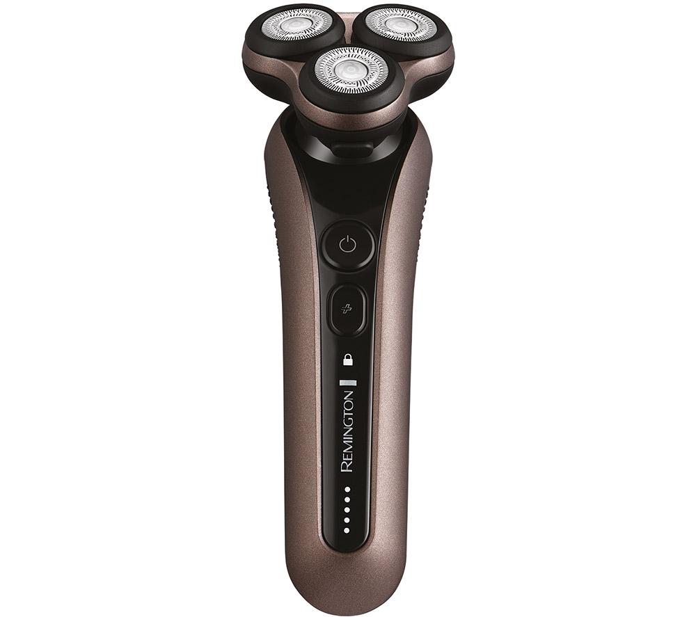 REMINGTON Limitless X9 Wet & Dry Beard Rotary Shaver - Black & Bronze, Brown,Black