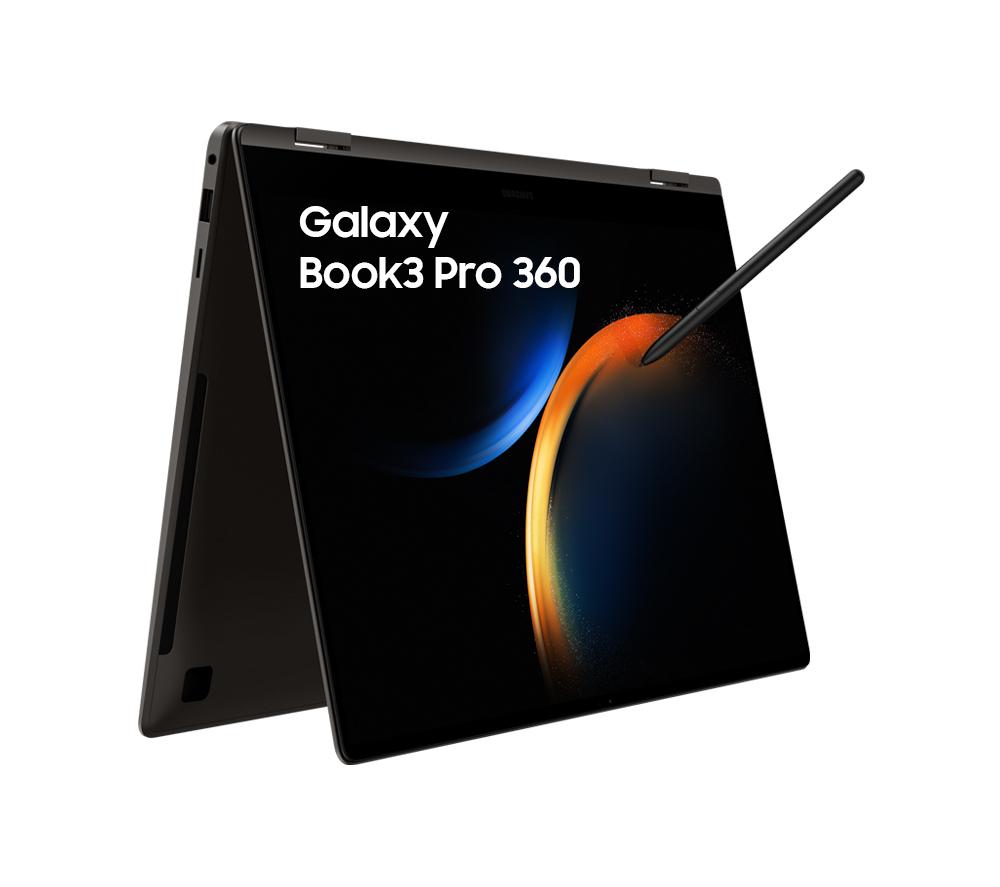SAMSUNG Galaxy Book3 Pro 360 16' 2 in 1 Laptop - Intel® Core™ i7, 512 GB SSD, Graphite - image 1