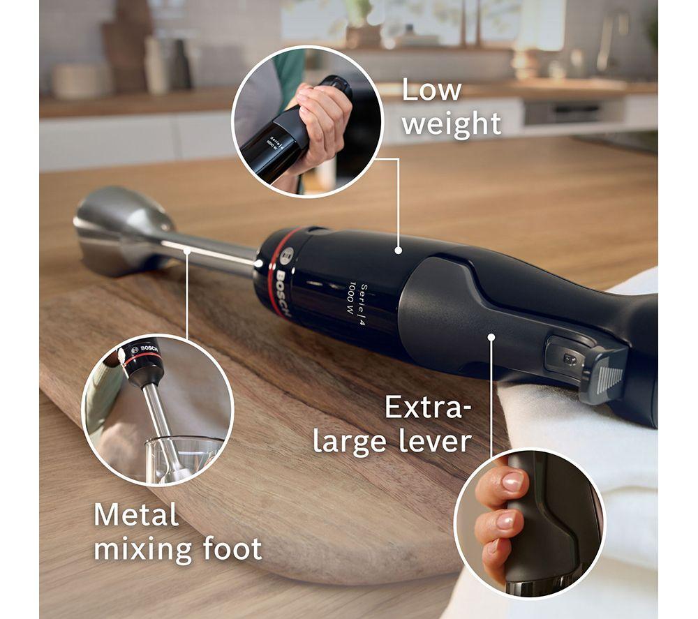 BOSCH Ergomaster 2 in 1 Pressure Controlled Speed Hand Blender MSM4B670GB - Black image number 5 of 10