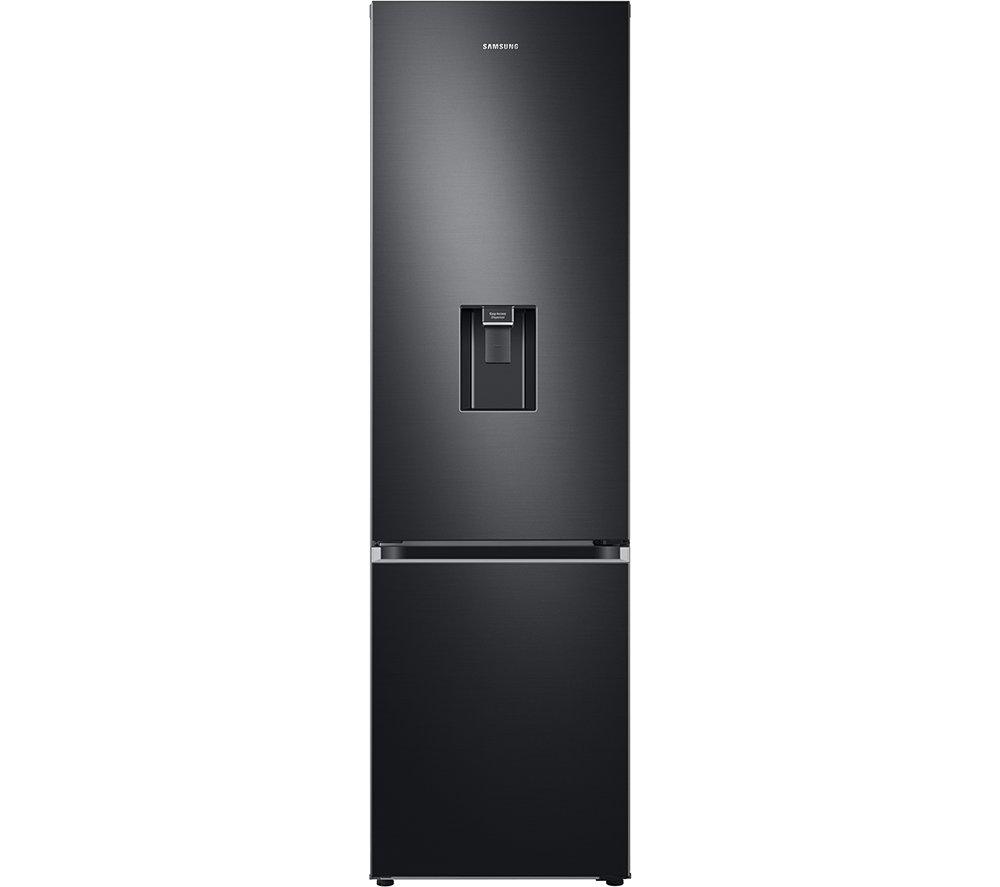 SAMSUNG Series 6 SpaceMax RB38C636DB1/EU Smart 70/30 Fridge Freezer – Black Stainless, Black