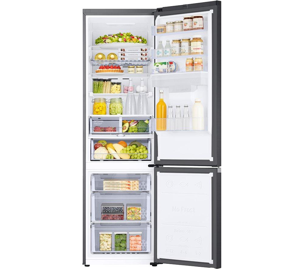 SAMSUNG Series 6 SpaceMax RB38C636DB1/EU Smart 70/30 Fridge Freezer - Black Stainless image number 3 of 11