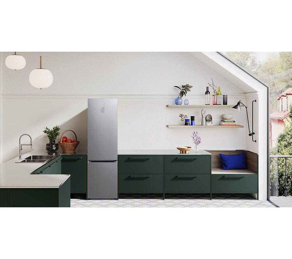 SAMSUNG Series 6 SpaceMax RB38C636DB1/EU Smart 70/30 Fridge Freezer - Black Stainless image number 10 of 11