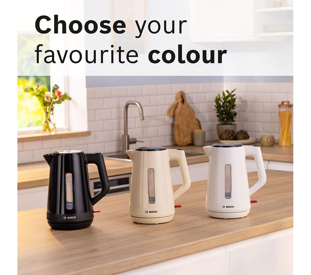 BOSCH MyMoments TWK1M127GB Jug Kettle - Cream image number 7 of 11
