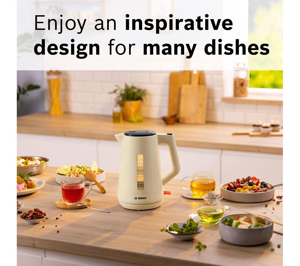 BOSCH MyMoments TWK1M127GB Jug Kettle - Cream image number 11 of 11