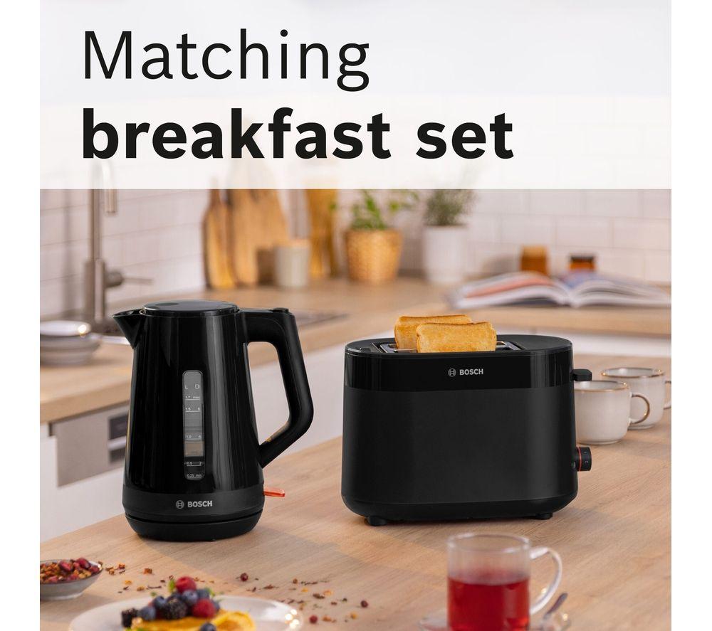 BOSCH MyMoments TWK1M123GB Jug Kettle - Black image number 6 of 15