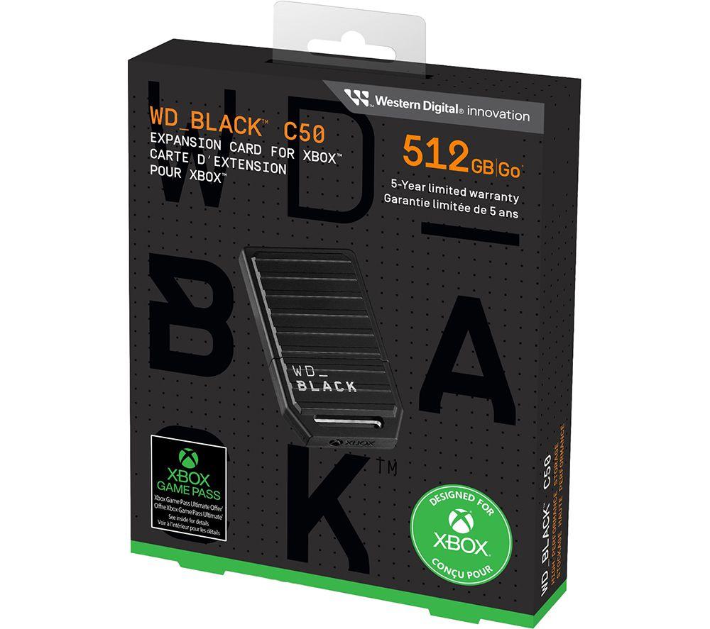 WD _BLACK C50 Expansion Card for Xbox Series X/S - 512 GB, Black image number 2 of 2