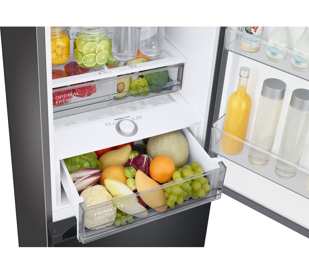 SAMSUNG Bespoke SpaceMax RB38C7B6BB1/EU Smart 70/30 Fridge Freezer - Black image number 4 of 11