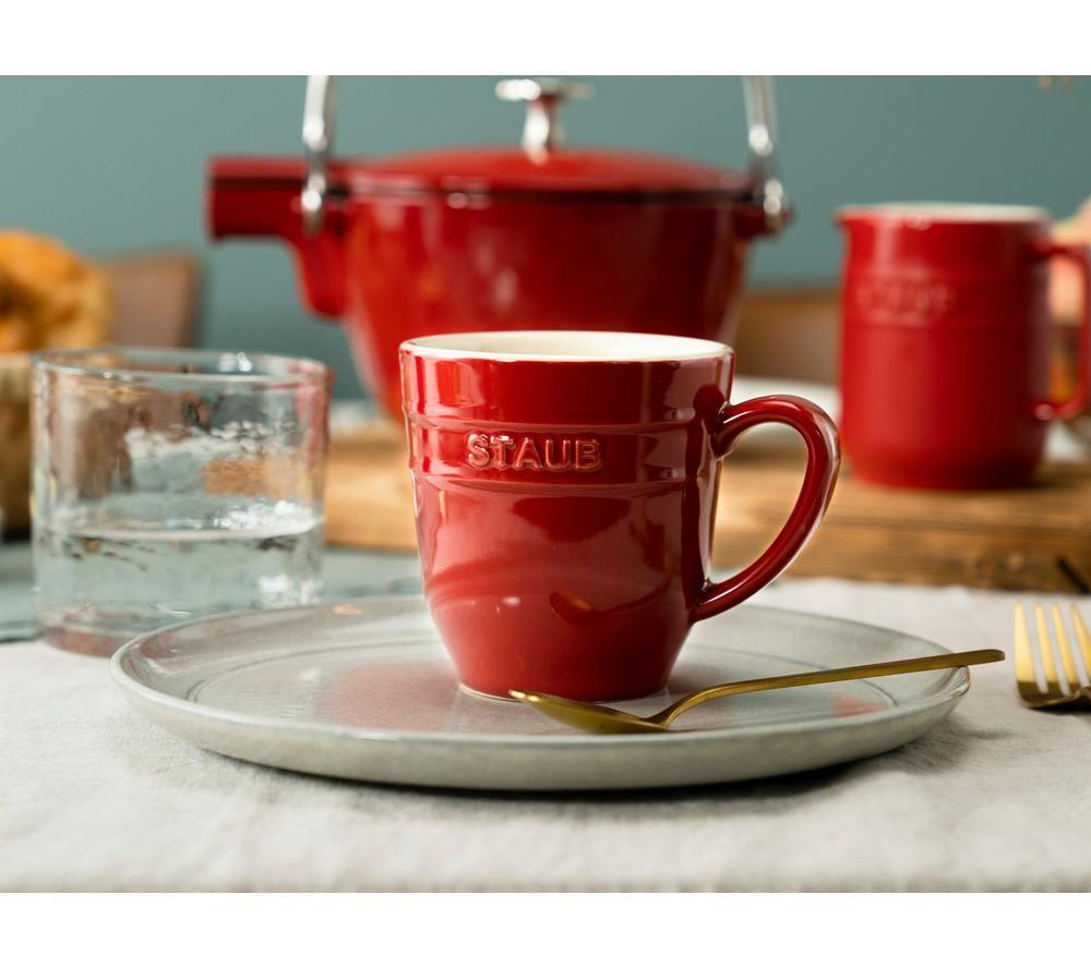 STAUB 1027882 Ceramic Mugs - Set of 4 image number 3 of 4