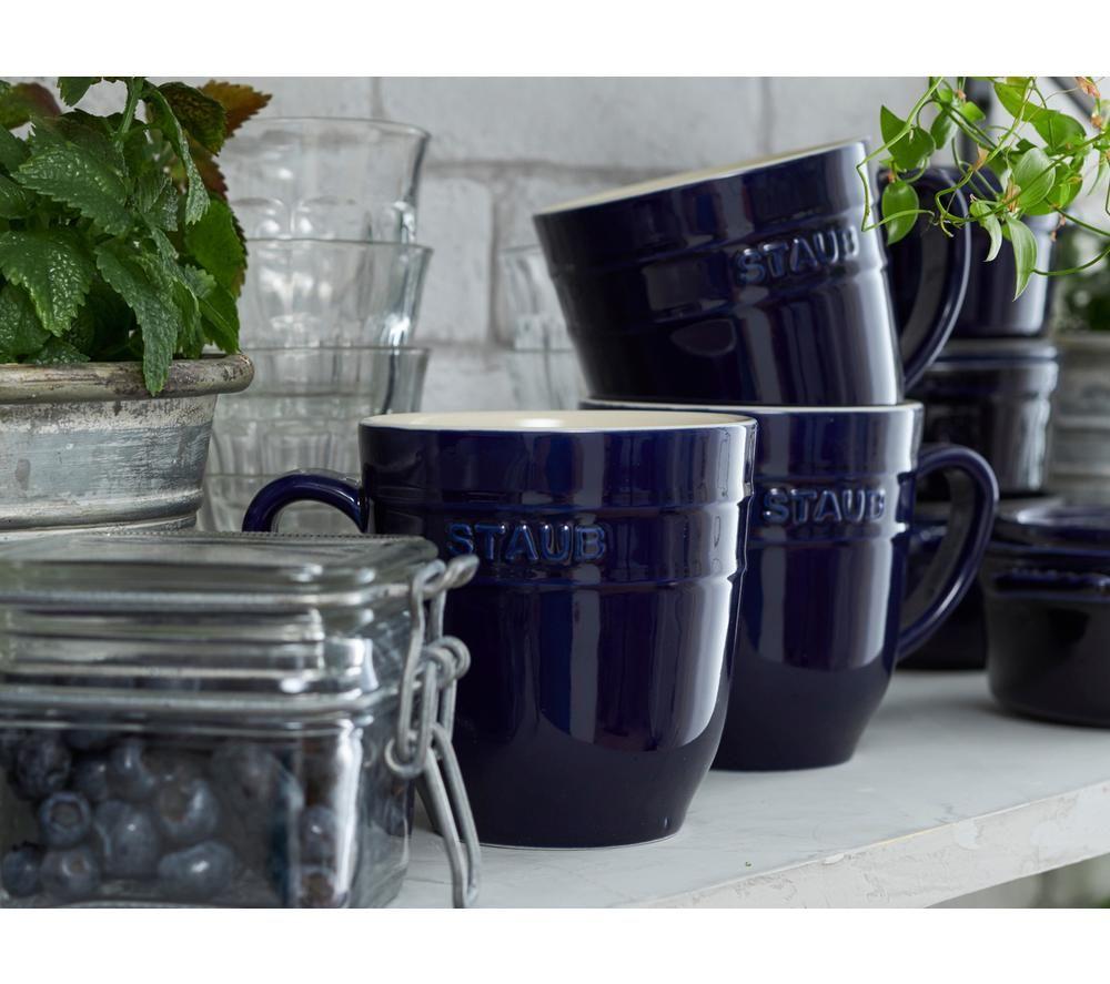 STAUB 1027882 Ceramic Mugs - Set of 4 image number 4 of 4