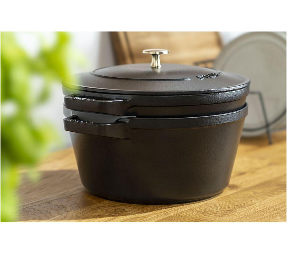 STAUB 40508-383-0 2-piece Cookware Set - Black image number 9 of 14