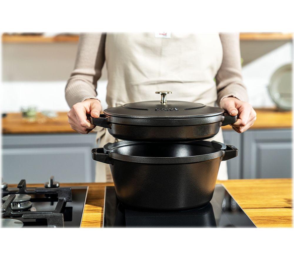 STAUB 40508-383-0 2-piece Cookware Set - Black image number 12 of 14