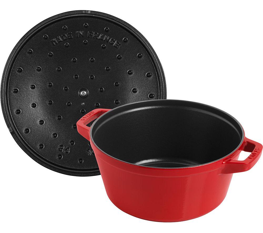 STAUB 40508-384-0 2-piece Cookware Set - Cherry image number 4 of 13