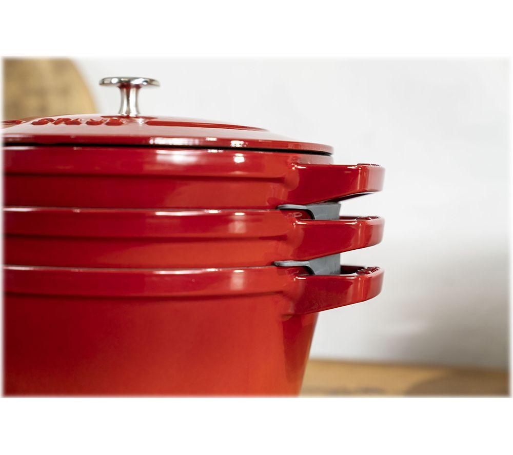 STAUB 40508-384-0 2-piece Cookware Set - Cherry image number 9 of 13
