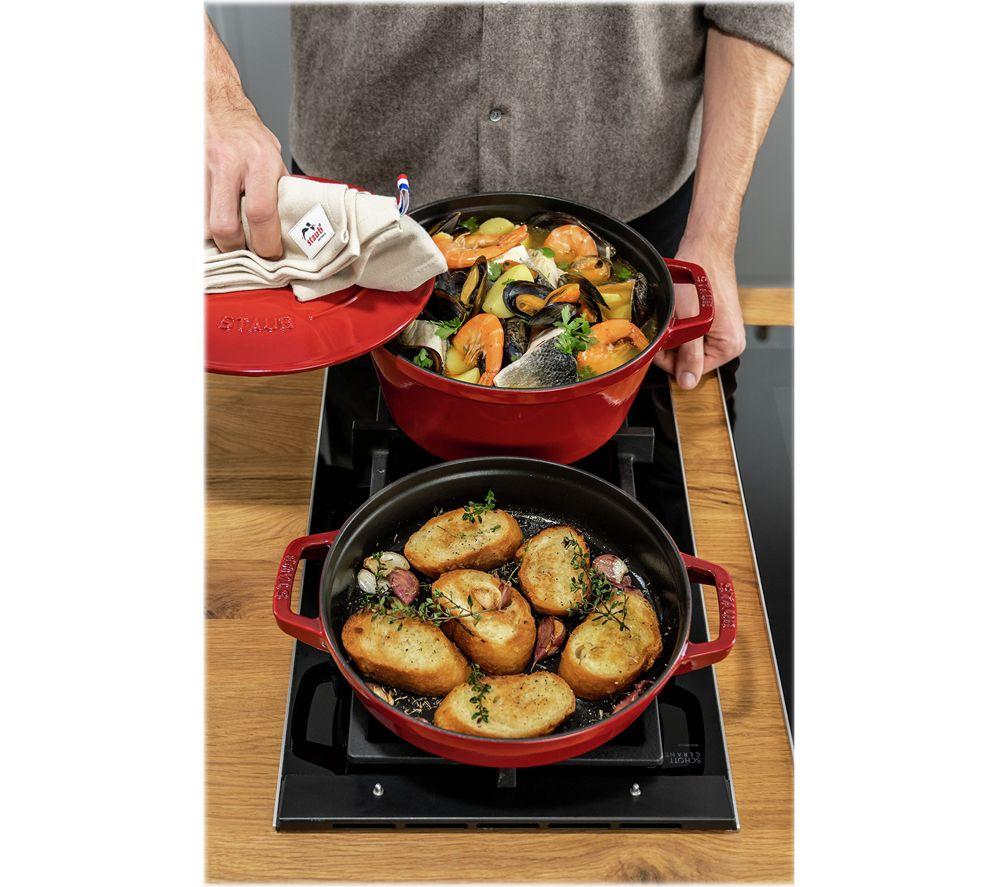 STAUB 40508-384-0 2-piece Cookware Set - Cherry image number 12 of 13