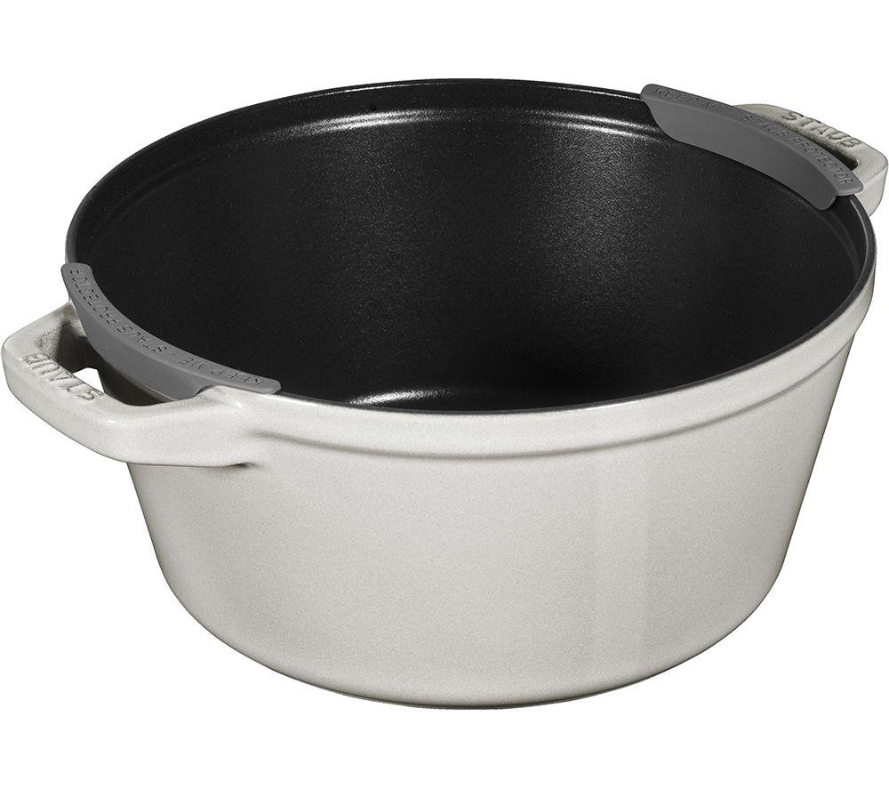STAUB 40508-385-0 2-piece Cookware Set - White Truffle image number 6 of 11