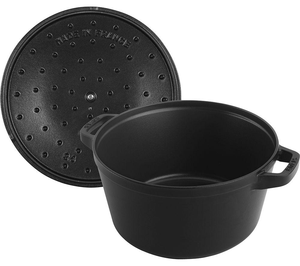 STAUB 40508-386-0 3-piece Cookware Set - Black image number 2 of 9