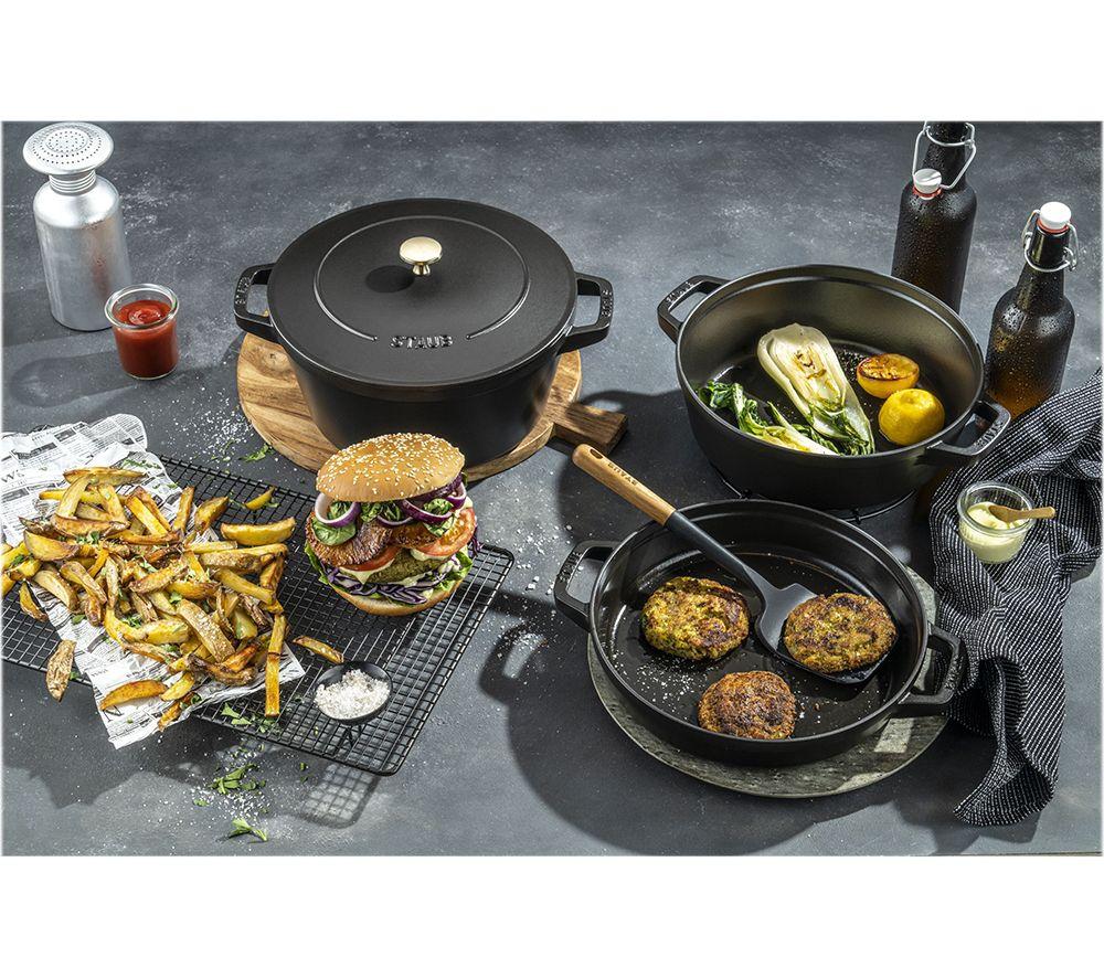 STAUB 40508-386-0 3-piece Cookware Set - Black image number 8 of 9