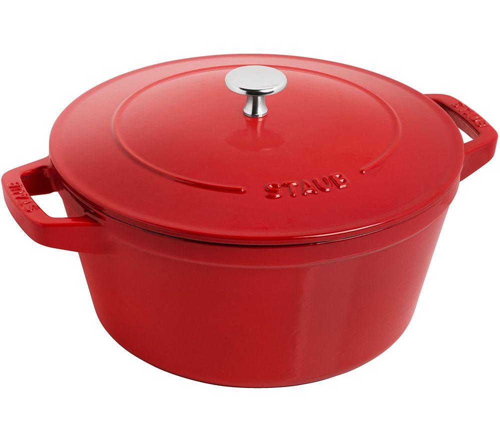 STAUB 40508-386-0 3-piece Cookware Set - Cherry image number 2 of 8