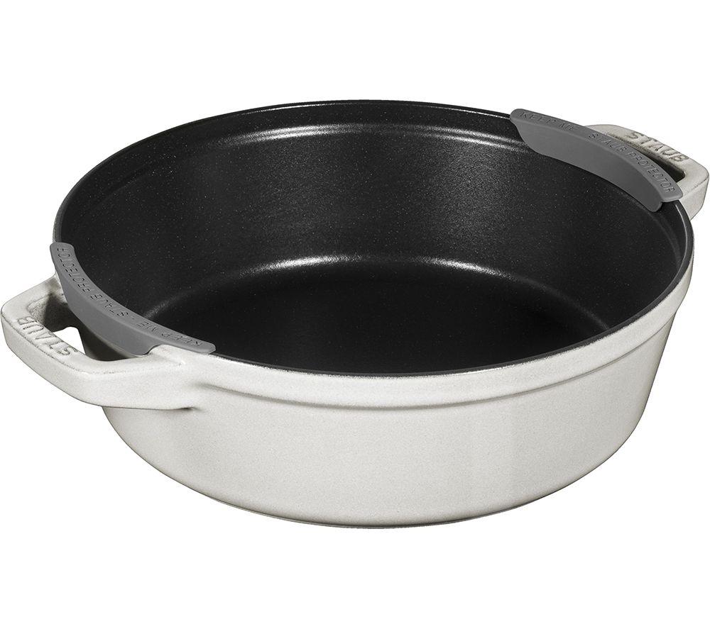 STAUB 40508-388-0 3-piece Cookware Set - White Truffle image number 4 of 8