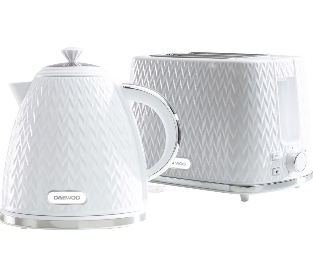 Daewoo Argyle SDA1830GE Jug Kettle & TwoSlice Toaster Bundle review