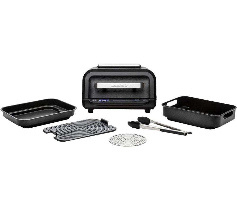 DAEWOO SDA2479GE 8-in-1 Grill and Air Fryer - Black image number 2 of 7