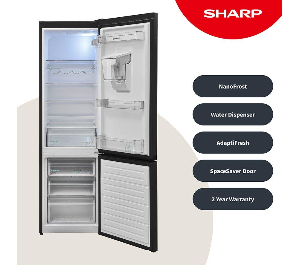 SHARP SJ-BB05DTDBE-EN 60/40 Fridge Freezer - Black image number 3 of 15