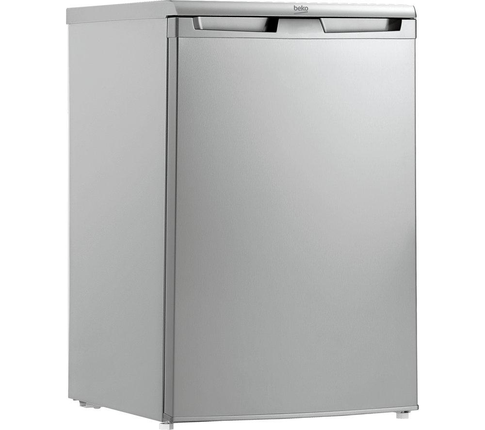 Silver under counter fridge deals with icebox