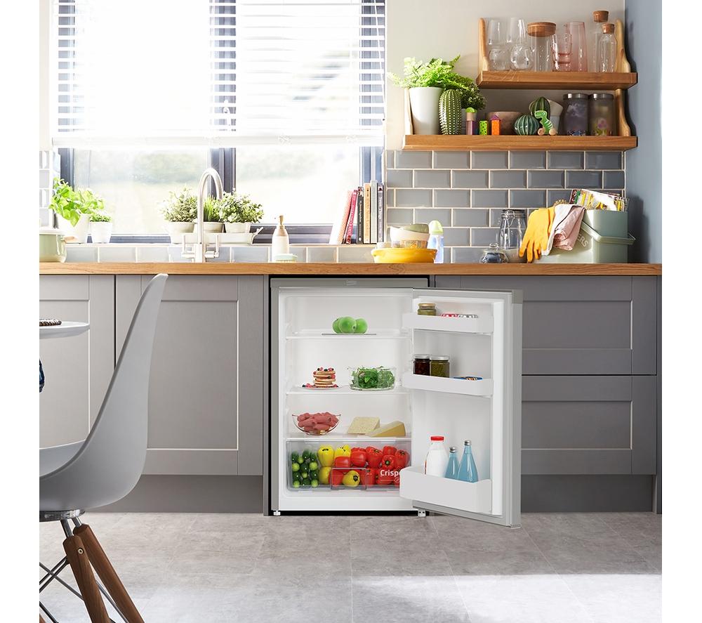 BEKO UL4584S Undercounter Fridge - Silver image number 4 of 6