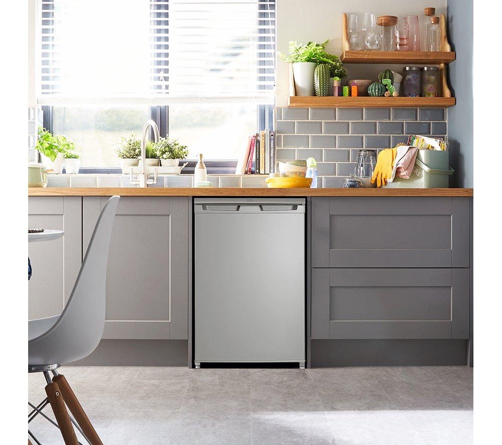 BEKO UL4584S Undercounter Fridge - Silver image number 5 of 6