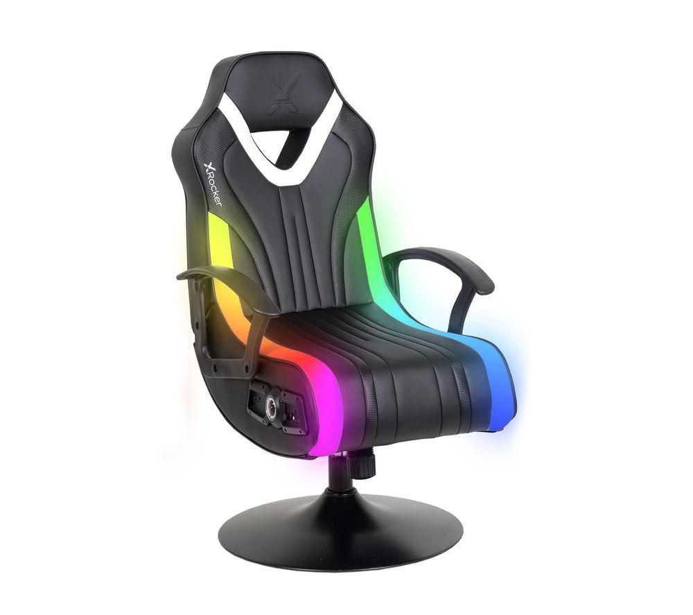 Buy X ROCKER Fury RGB Neo Motion Audio Junior Gaming Chair Black