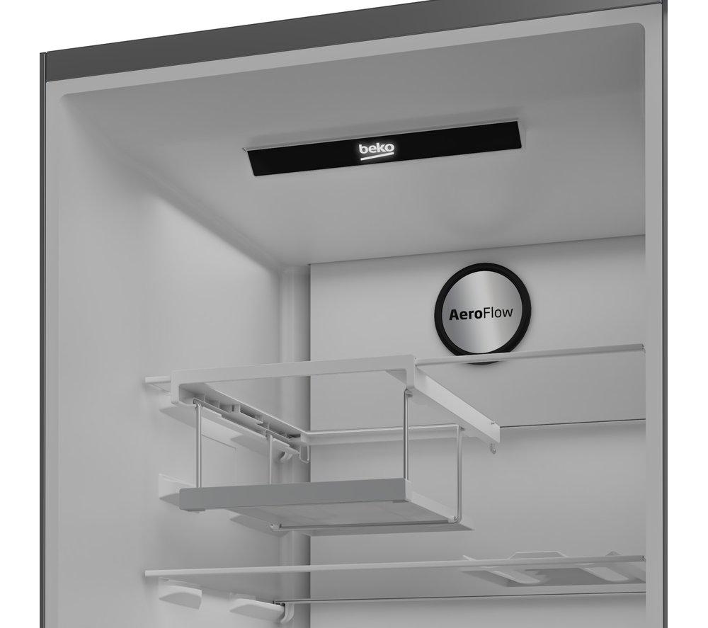 BEKO Pro HarvestFresh AeroFlow LNP4686LVPS Tall Fridge - Stainless Steel image number 9 of 13