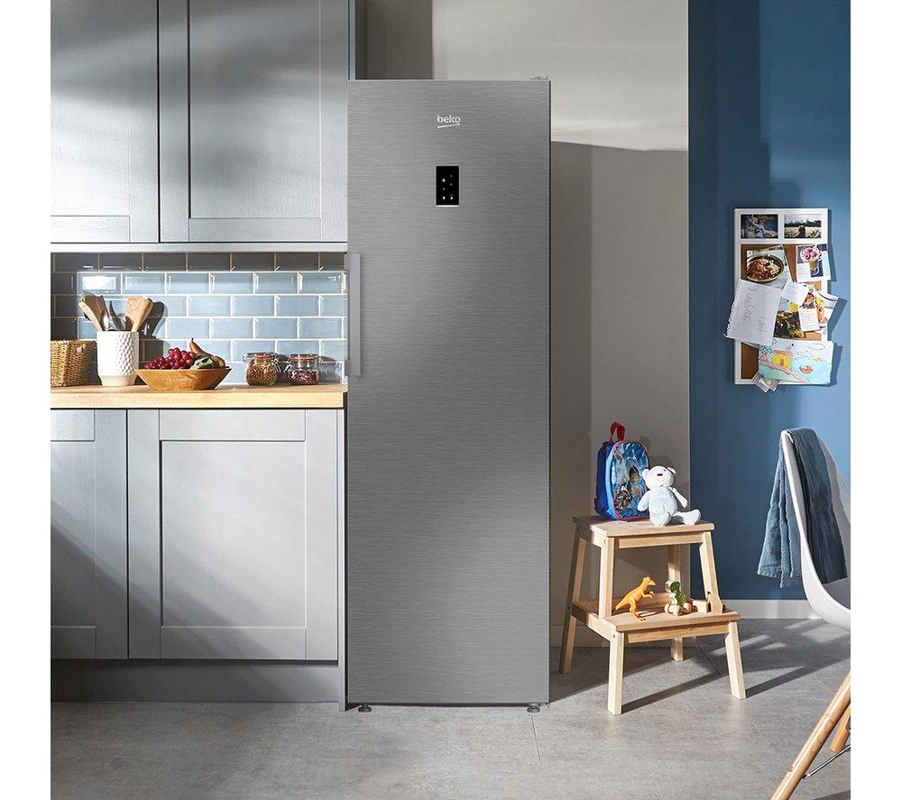BEKO Pro HarvestFresh AeroFlow LNP4686LVPS Tall Fridge - Stainless Steel image number 10 of 13