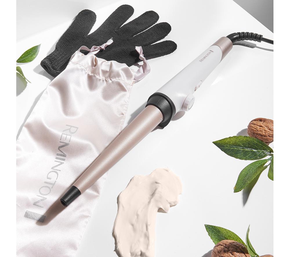 REMINGTON Shea Soft CI4740 Curling Wand - Cream and Pink image number 5 of 7