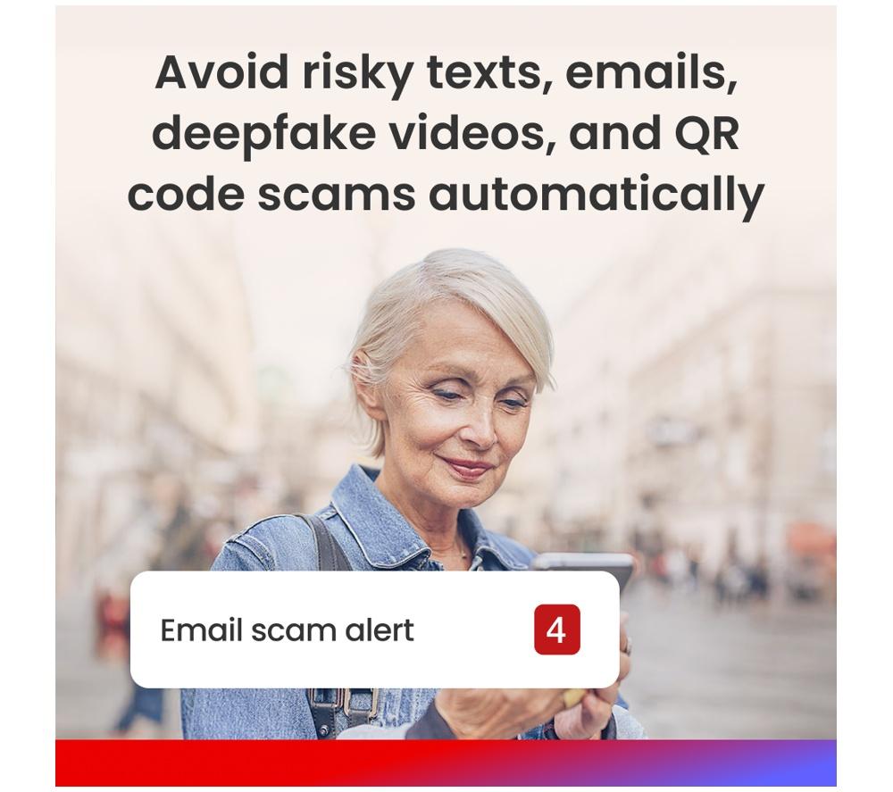 MCAFEE LiveSafe with new Scam Detector - 1 year (automatic renewal) for unlimited devices image number 5 of 8