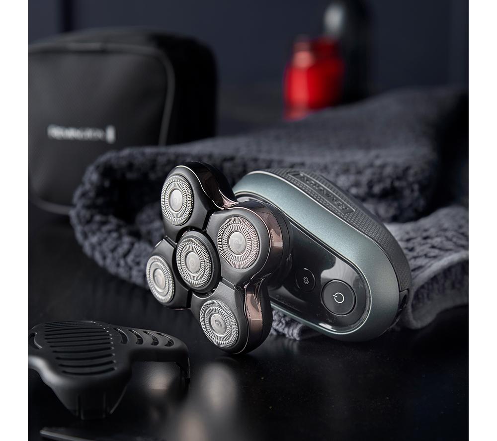 REMINGTON Ultimate Series RX7 Rotary Head Shaver - Black & Green image number 2 of 10