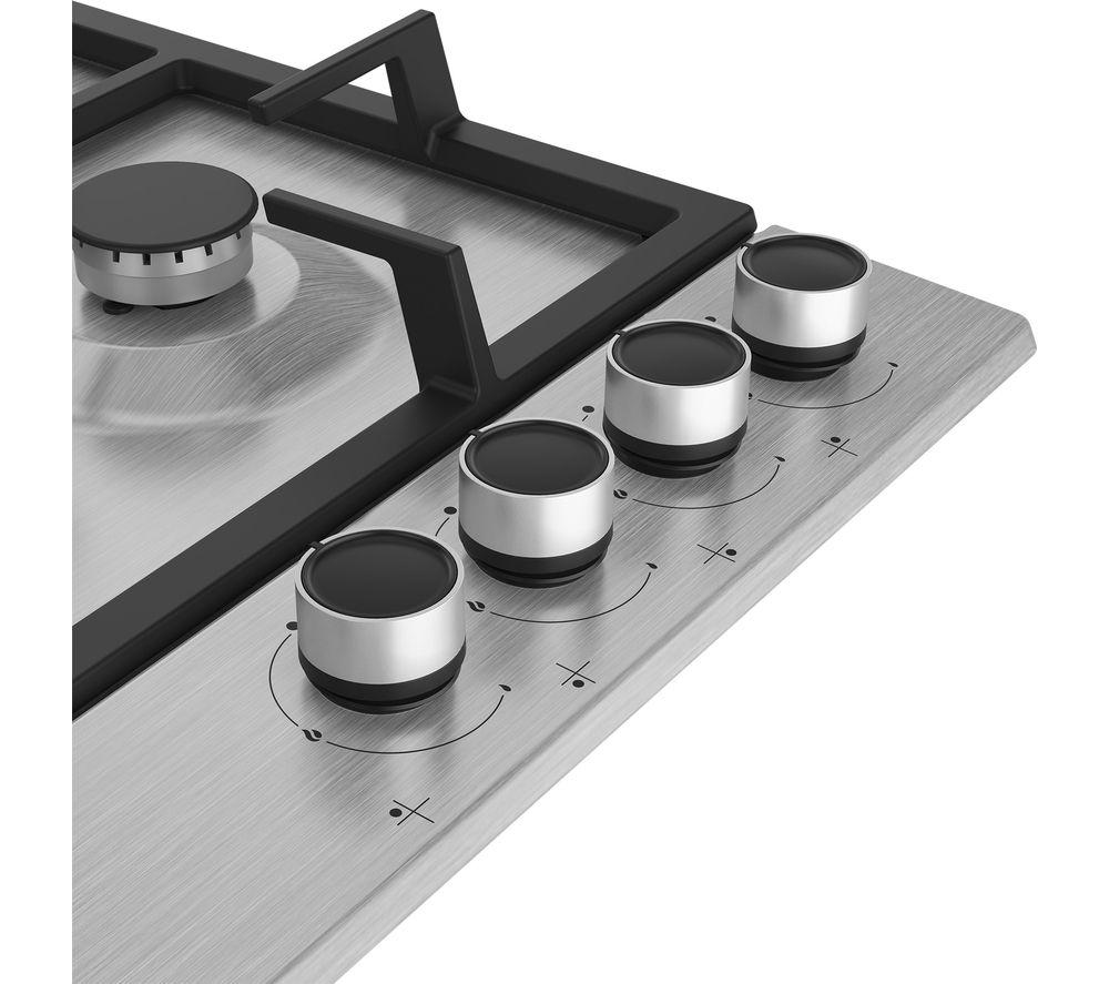 BEKO Pro HIAW64225SX 58 cm Gas Hob - Stainless Steel image number 3 of 4