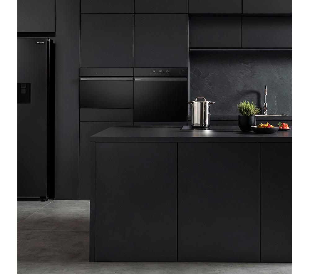 HISENSE Hi6 BlackLine AirFry BSA66346PDBGUK Electric Pyrolytic Steam Smart Oven - Jet Black image number 19 of 20